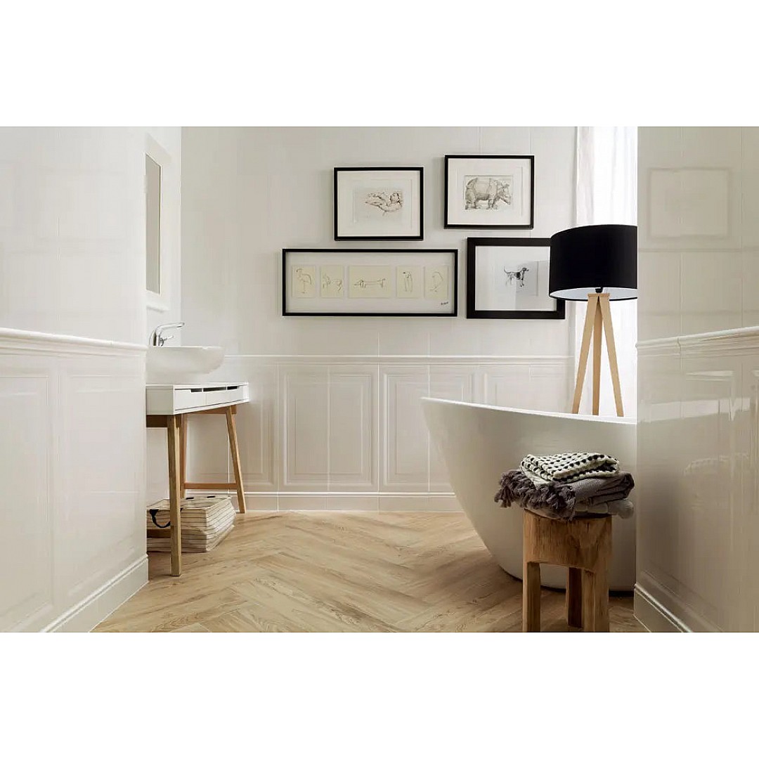 Фаянс Royal Place Essent White 29.8х74.8 – Tubadzin 11.17.171.4209 – снимка 1